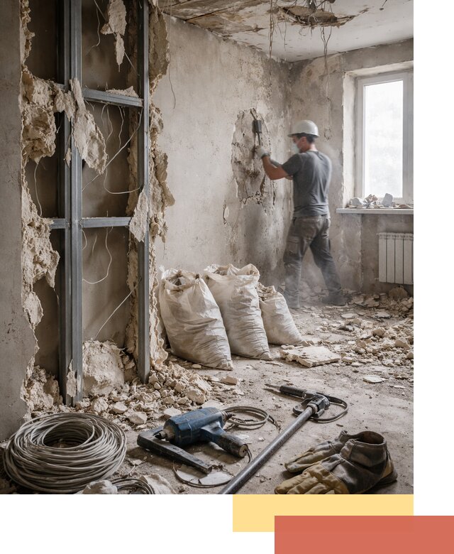 Профессиональный демонтаж зданий и конструкций в Нижнекамске