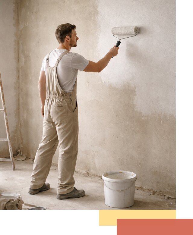 Грунтовка стен под отделку в Нижнекамске профессиональным раствором