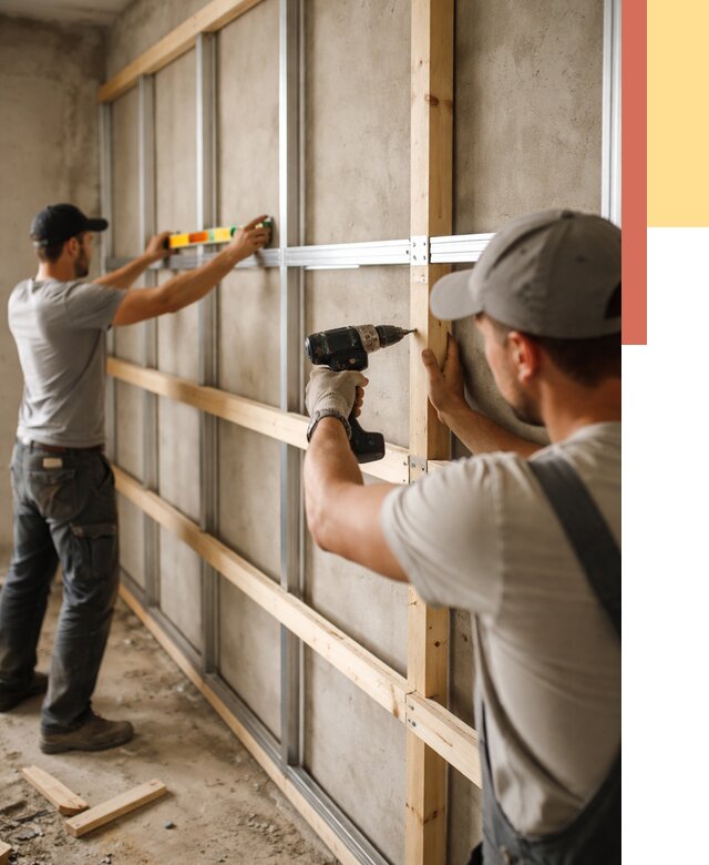 Устройство обрешетки под панели в Нижнекамске от 2129 руб. — монтаж под ключ | ОТДЕЛОЧНИК-Нжм