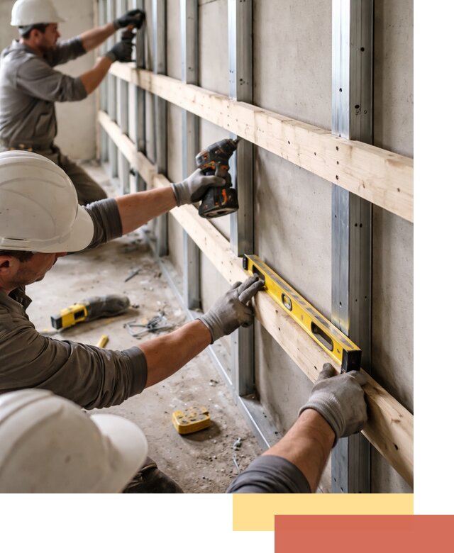 Устройство обрешетки под панели в Нижнекамске