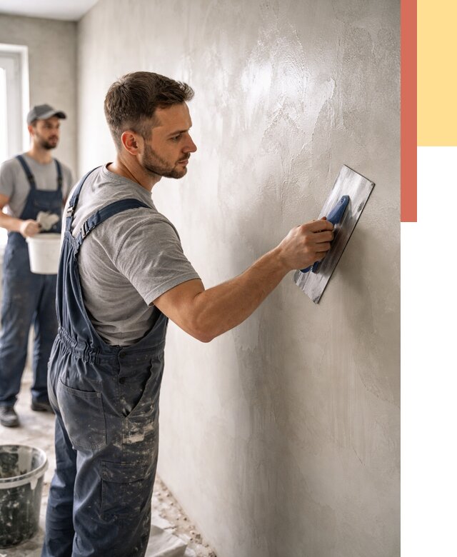 Глянцевание штукатурки стен в Нижнекамске от 7604 руб. — услуги и затирка | ОТДЕЛОЧНИК-Нжм