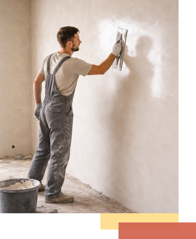 Глянцевание штукатурки стен в Нижнекамске профессионально и быстро