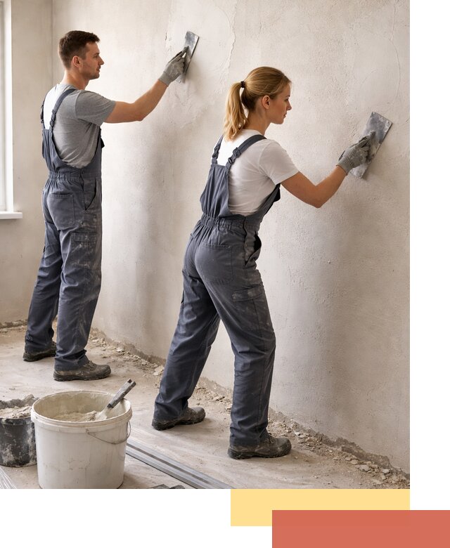 Штукатурка стен под обои в Нижнекамске профессионально и быстро