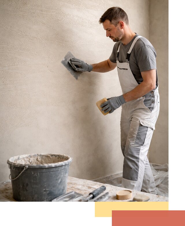 Декоративная штукатурка травертин в Нижнекамске для стен и потолков