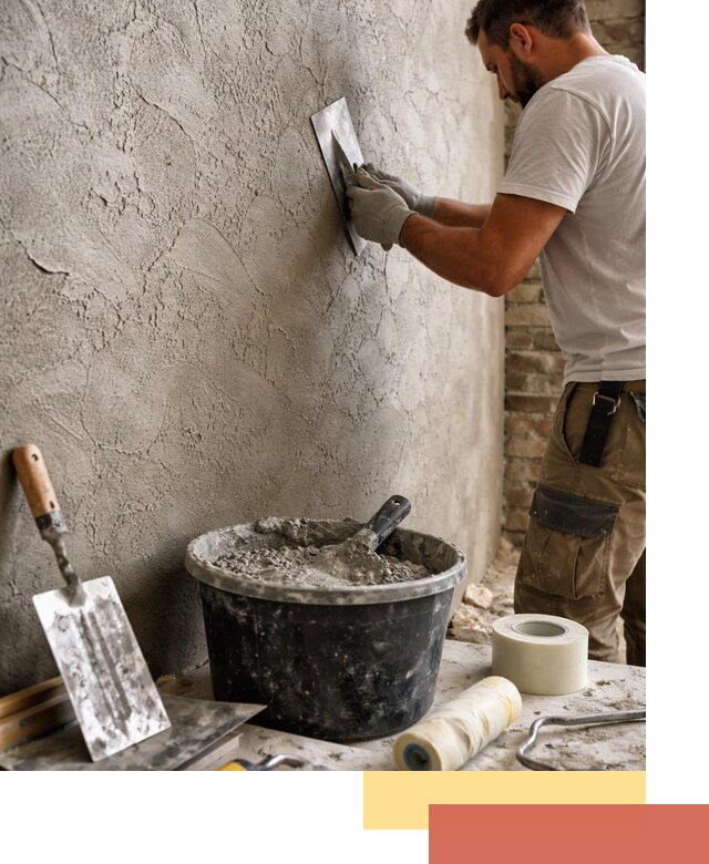 Декоративная штукатурка лофт в Нижнекамске — отделка стен и потолков