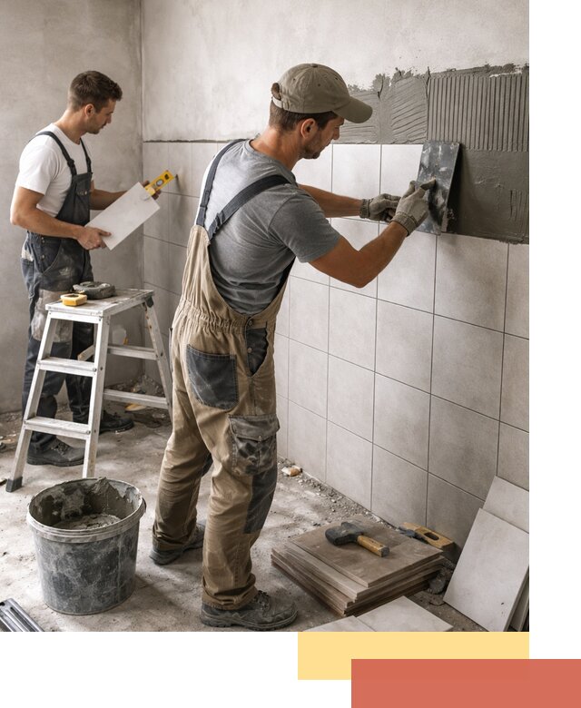 Укладка плитки на стены в Нижнекамске профессионально и надежно