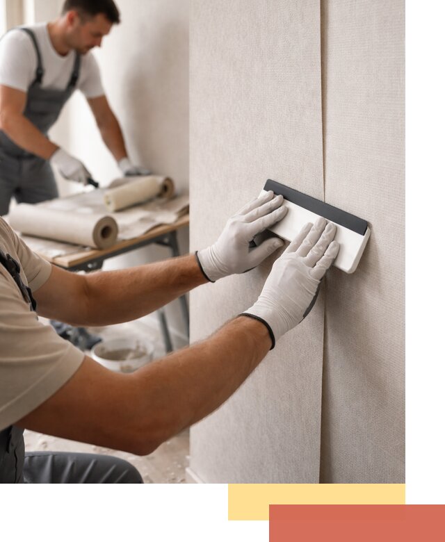 Поклейка обоев под покраску в Нижнекамске профессионально и быстро