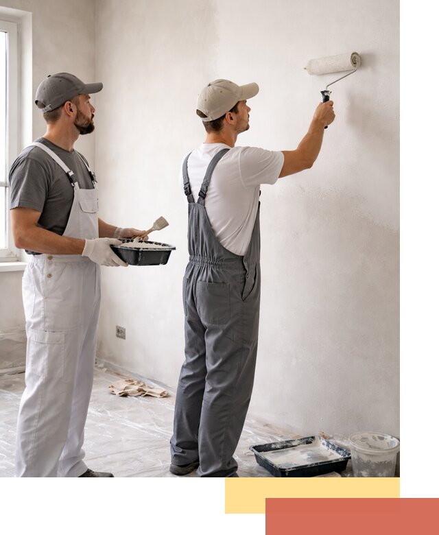 Покраска стен водоэмульсионной краской в Нижнекамске