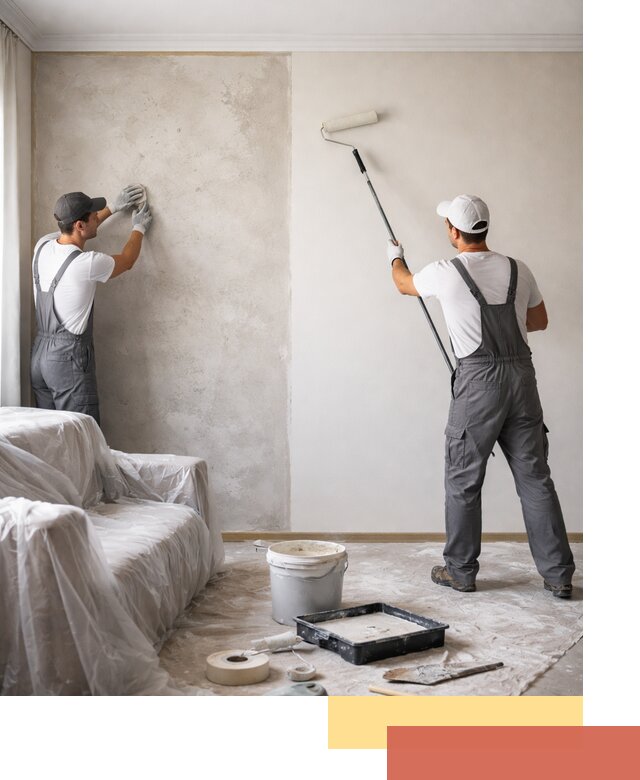 Покраска стен антивандальной краской в Нижнекамске