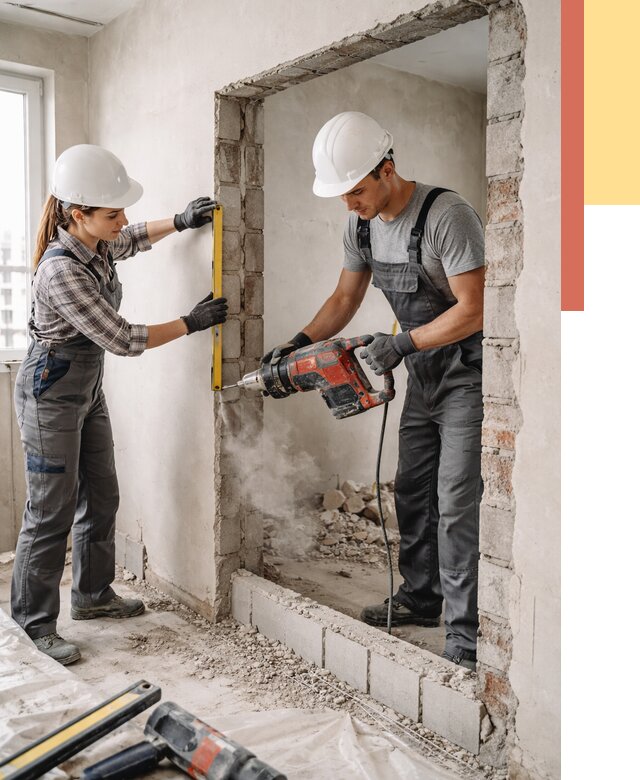 Создание проемов в стенах в Нижнекамске от 6590 руб. — алмазная резка и расширение | ОТДЕЛОЧНИК-Нжм