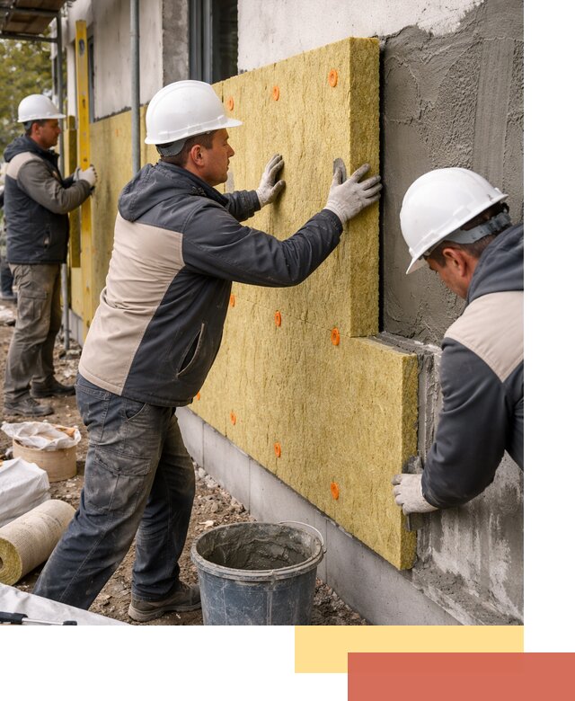 Утепление стен минватой в Нижнекамске — тепло и звукоизоляция