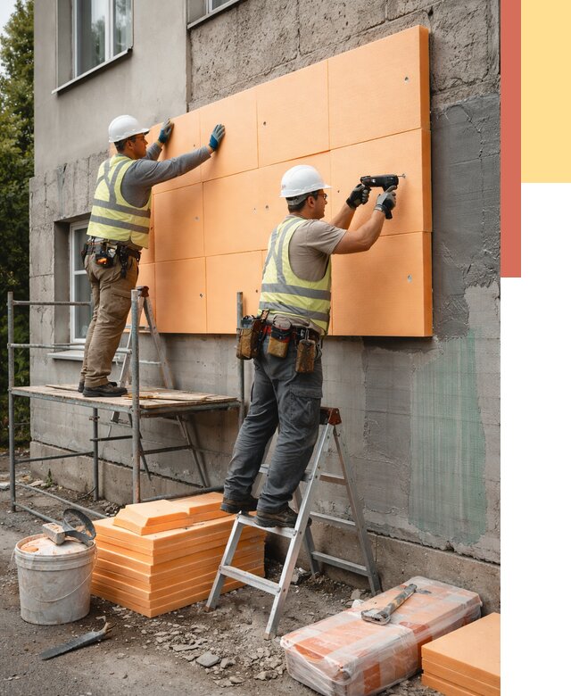 Утепление стен пеноплексом в Нижнекамске от 1876 руб./м2 — быстро и недорого | ОТДЕЛОЧНИК-Нжм