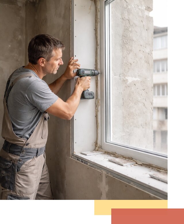 Монтаж гипсокартонных откосов в Нижнекамске под ключ