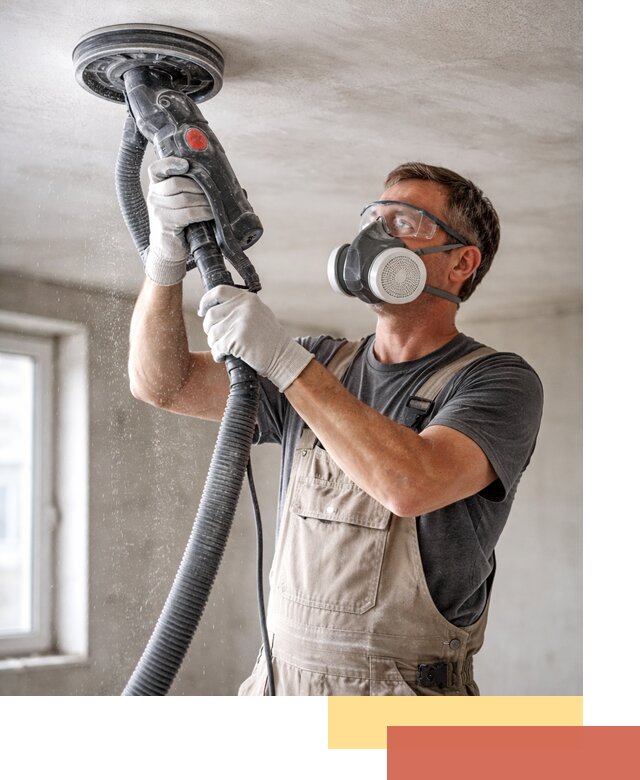 Шлифовка потолка в Нижнекамске — качественная подготовка под отделку