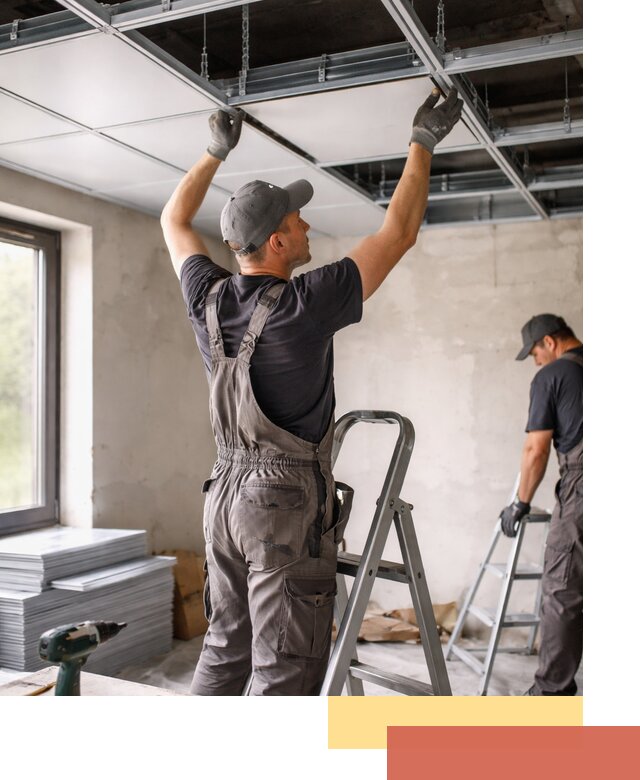 Монтаж кассетного потолка в Нижнекамске качественно и быстро