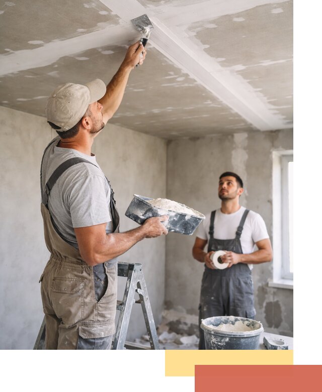 Обработка швов потолка ГКЛ в Нижнекамске: качественная заделка и шпатлевка