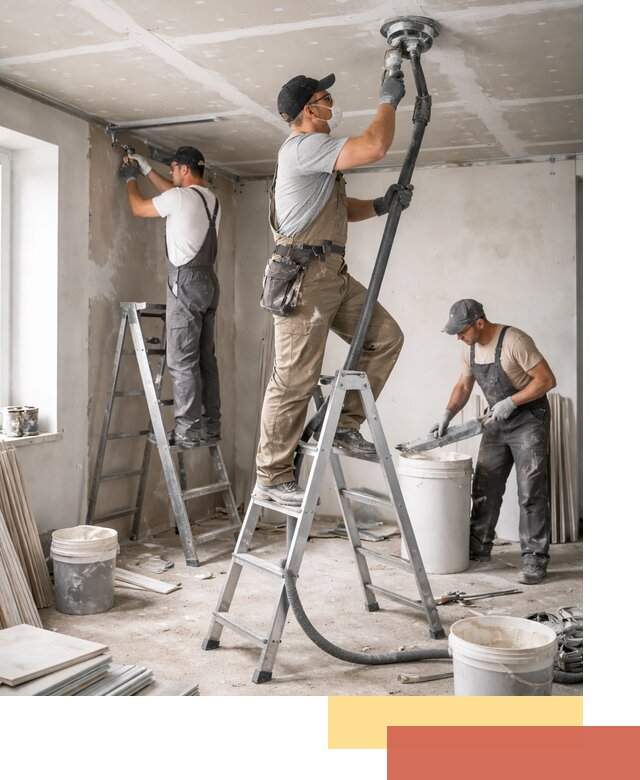 Ремонт потолка из гипсокартона в Нижнекамске: быстрый и качественный монтаж