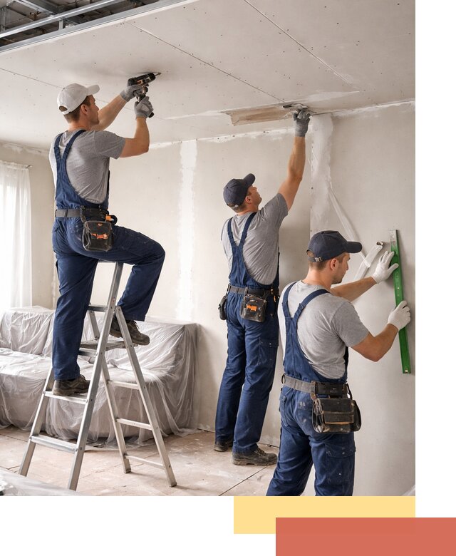 Профессиональная отделка потолка в Нижнекамске быстро и качественно